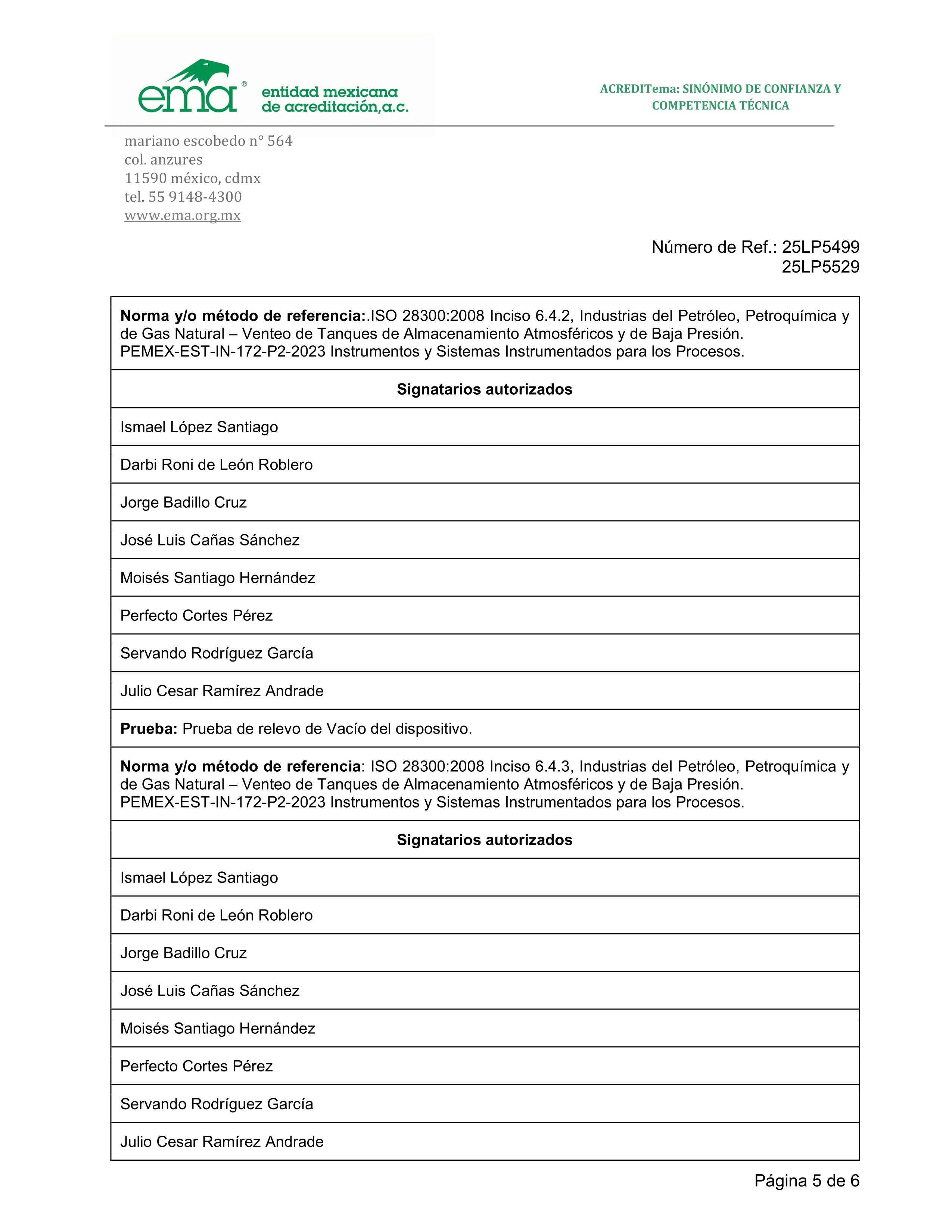 Acreditacion Lab Central